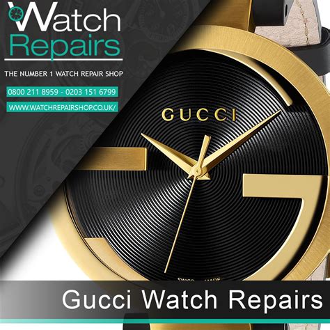 gucci watch repair cost